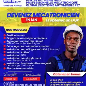 FORMATION EN MÉCATRONIQUE EN PRÉSENTIEL